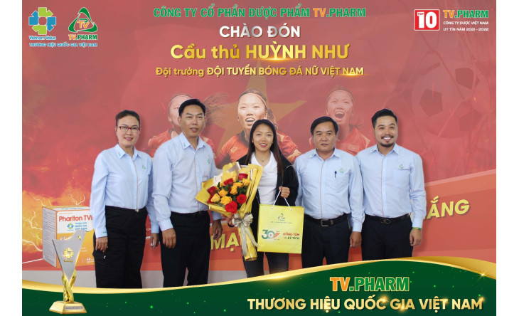 TV.PHARM Chào Đón Cầu Thủ Huỳnh Như – Niềm Tự Hào Với Mảnh Đất Trà Vinh