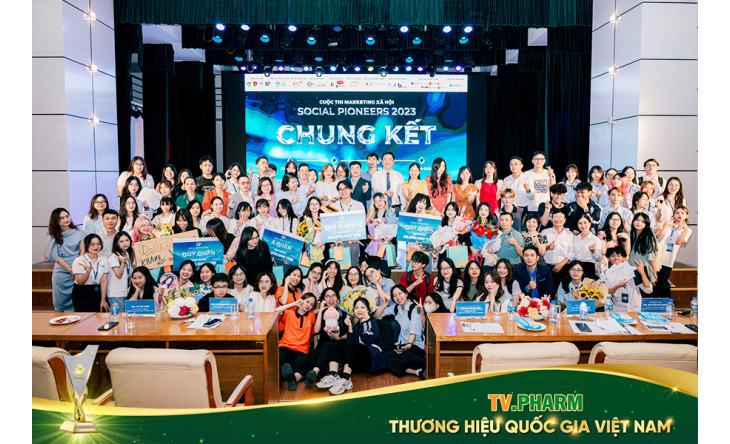 TV.PHARM Đồng Hành Cùng Trường Đại Học Kinh Tế Quốc Dân Tổ Chức Cuộc Thi SOCIAL PIONEERS 2023