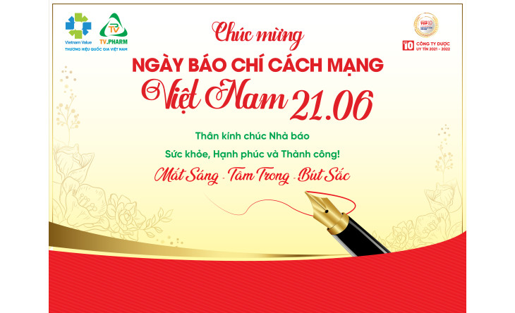 TV.PHARM Chúc Mừng Ngày Báo Chí Cách Mạng Việt Nam 21.6!