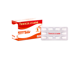 EU Viên nén bao phim TRAVICOL ES 650 V/10, H/100