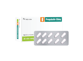 Viên nang cứng Pregabalin 50mg V/10, H30