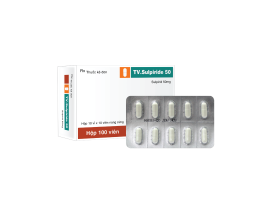 Viên nang cứng TV-Sulpiride 50mg v/10,h/100