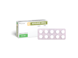 Viên nén Acyclovir 400mg V/10, H/30