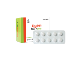Viên bao phim tan trong ruột Aspirin 81mg V/10,H/100