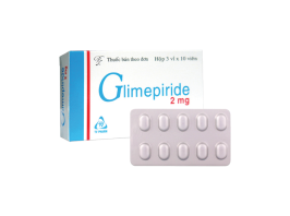 Viên nén Glimepiride 2mg V/10, H/30