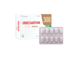 Viên nén bao phim Irbesartan 300mg V/10, H/30