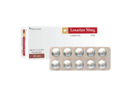 Viên bao phim Losartan 50mg v/10,h/30