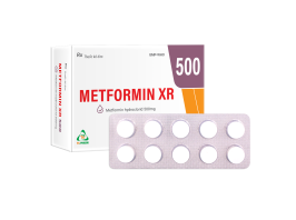 Viên nén phóng thích kéo dài Metformin XR 500mg V/10, H/100