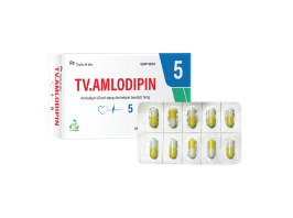 Viên nang cứng TV-Amlodipin 5mg v/10,h/30