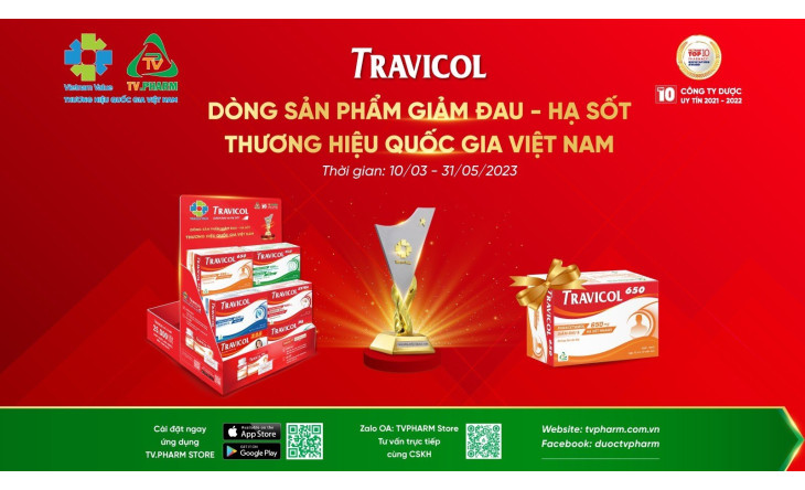 Hành Trình Lan Tỏa Sắc Đỏ TRAVICOL Thương Hiệu Quốc Gia