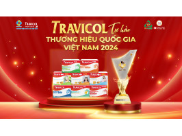 TRAVICOL TỰ HÀO TIẾP TỤC ĐƯỢC VINH DANH LÀ THƯƠNG HIỆU QUỐC GIA VIỆT NAM LẦN THỨ 2 LIÊN TIẾP 