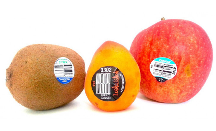 Cảnh giác với những trái cây nhập có số 8 trên nhãn