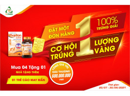 ĐẶT MỘT ĐƠN HÀNG – CƠ HỘI TRÚNG MỘT LƯỢNG VÀNG